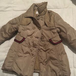 Barely worn baby Gucci coat size 9-12months